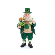 10.5" Fabriche Musical Irish Santa