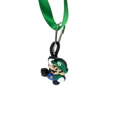 Custom Nintendo Micro Miniature Paper Luigi Ornament/Charm