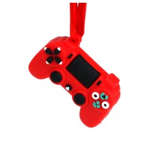 Custom Red Miniature PlayStation 4 DualShock 4 Controller Look-Alike Ornament