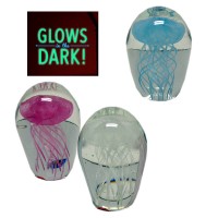 2.75" Glow In The Dark Bubble Jellyfish