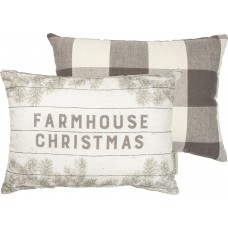 Farmhouse Christmas Pillow