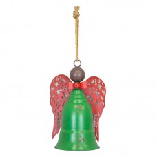 15.5" Jade Angel Bell Hanging