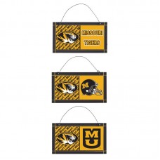 Missouri Tigers School Pride Sign 3 Piece Set