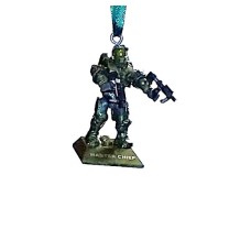 Custom Halo Xbox Master Chief With Guns Ornament