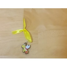 Custom Koopa Paratroopa With Yellow Ribbon Mini Ornament/Charm