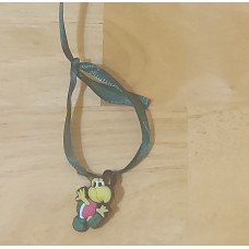 Custom Koopa Troopa With Dark Green Ribbon Mini Ornament/Charm