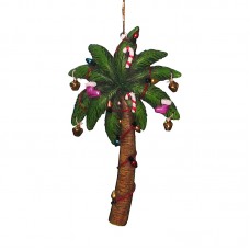 5.5" Palm Tree Christmas Ornament