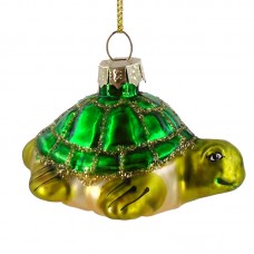 3" Turtle Christmas Ornament