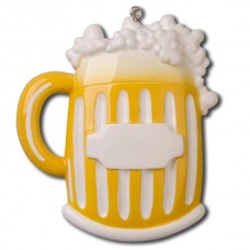 Personalizable Beer Mug Ornament