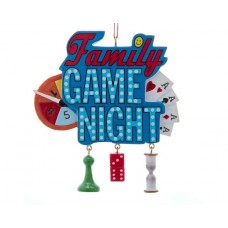 Family Game Night Ornament