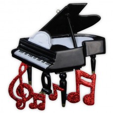 Personalizable Piano Ornament