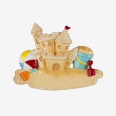 Sandcastle Personalizable Ornament