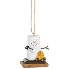 S'mores Roasting Marshmallows Ornament