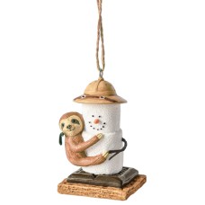 S'mores Sloth Ornament