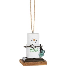 S'mores Yoga Ornament