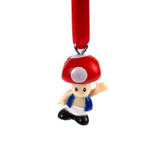 Custom Toad Red With White Dots Mini Ornament