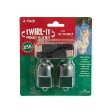 USB 2 Pack Twirl-It with DC Motor