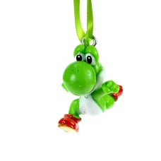 Custom Yoshi Running Miniature Ornament